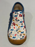 Chaussons Bellamy Paul pimpon beige bleu rouge