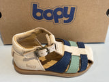 Sandalettes Bopy Rainou 2 beige marine vert