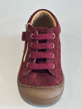 Bottines Bopy Jefloc bordeaux brillant