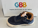Bottines GBB Rikkie marine étoile jaune blanc Camel