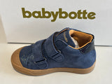 Bottines Babybotte Aurevoir scratch bleu 9124B002