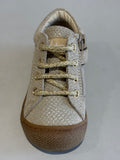 Bottines Naturino cocoon zip lizard platinum