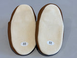 Chaussons Tichoups Uni cognac