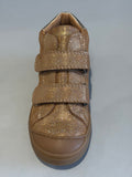 Bottines Babybotte Aurevoir scratch 9124B038 cognac