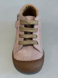 Bottines Bopy Jefloc rose brillant