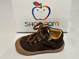 Bottines Shoo pom Tom zip lace truffe nubuck