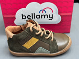 Bottines Bellamy Gabin kaki jaune Camel