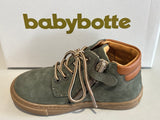 Bottines Babybotte Archie 9184B068 vert Camel
