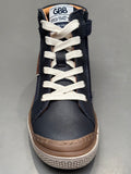 Bottines GBB concentre 26896AM365 marine blanc Camel »