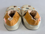 Chaussons tichoups Milo les travaux beige