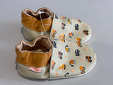 Chaussons tichoups Milo les travaux beige