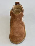 Boots Shoo pom Bouba Apple Camel nubuck fleurs