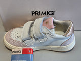 Chaussures basses Primigi 1224022 blanc rose étoile cuivre