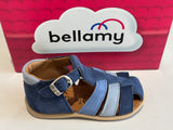 Sandalettes Bellamy Parvi Marine bleu