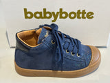 Bottines Babybotte Aurevoir 9123B002 bleu confettis