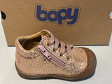 Bottines Bopy Joséphine rose leo