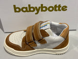 Chaussures basses Babybotte Ales scratch Camel