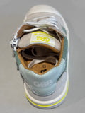 Chaussures basses GBB Généreux 27477AN258 blanc vert jaune
