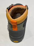 Bottines Palladium pampa hi cuff HKR WP olive night