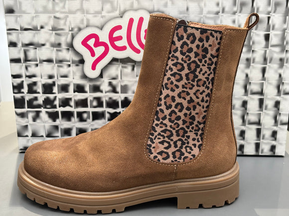 Boots Bellamy 34383006 Nat vel taupe léopard