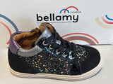 Bottines Bellamy Noël noir paillettes
