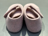 Chaussons Bellamy love feutre rose