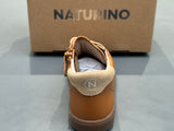 Bottines naturino eindhoven high zip calf Suède brown sand