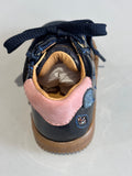 Bottines Babybotte Fougère 9020B002 Marine vernis feuille
