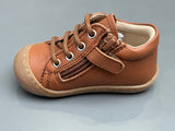 Bottines naturino cocoon zip nappa spazz sole honey cuoio camel H24