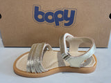 Sandalettes Bopy Espace or