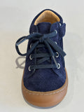 Bottines Shoo pom Tom zip lace marine