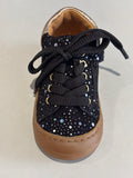 Bottines Babybotte Argo zip 9010B001 noir cuivre pois