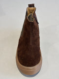 Boots Bopy satine loops marron