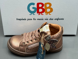 Bottines GBB 27458560AK209 vala 18 cuivre léopard trilly