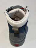 Bottines Palladium pampa hi cuff HKR WP marine gris rouge