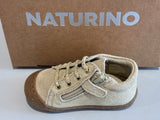 Bottines Naturino cocoon zip glitter platinum