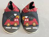 Chaussons tichoups Xavier le camion de pompier