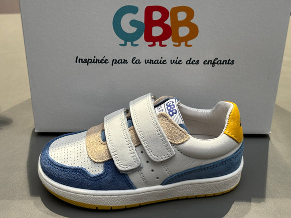 Chaussures basses GBB 24336AJ311 lover blanc jeans