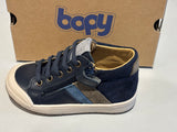 Bottines Bopy Rolt marine taupe bleu
