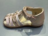 Sandalettes Shoo pom pika spart laminato copper