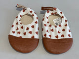 Chaussons cœurs