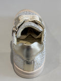 Chaussures basses Bellamy Indy fantaisie or blanc