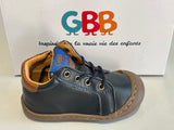 Bottines GBB Laninou marine camel