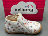 Chaussons Bellamy 715007 pili feuilles ivoire