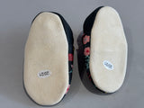 Chaussons Tichoups Fanny les fleurs Marine