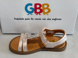 Sandalettes GBB Muria rose cerise beige
