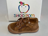 Bottines Shoo pom Tom zip lace Camel cappuccino