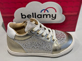 Bottines Bellamy Noël 35148002 or fantaisie blanc