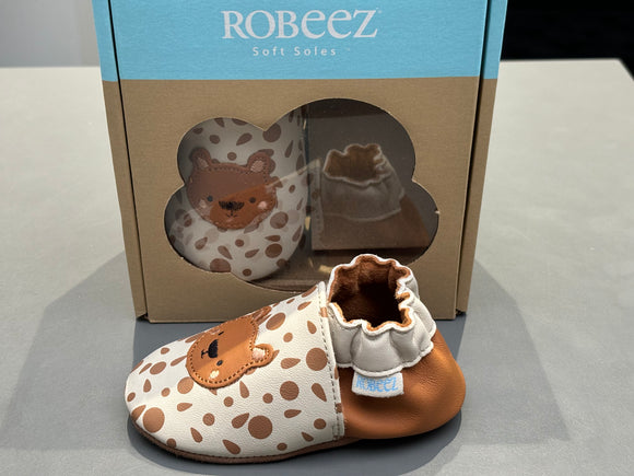 Chaussons Robbeez Big plush beige