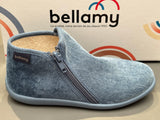 Chaussons Bellamy patou velours jean